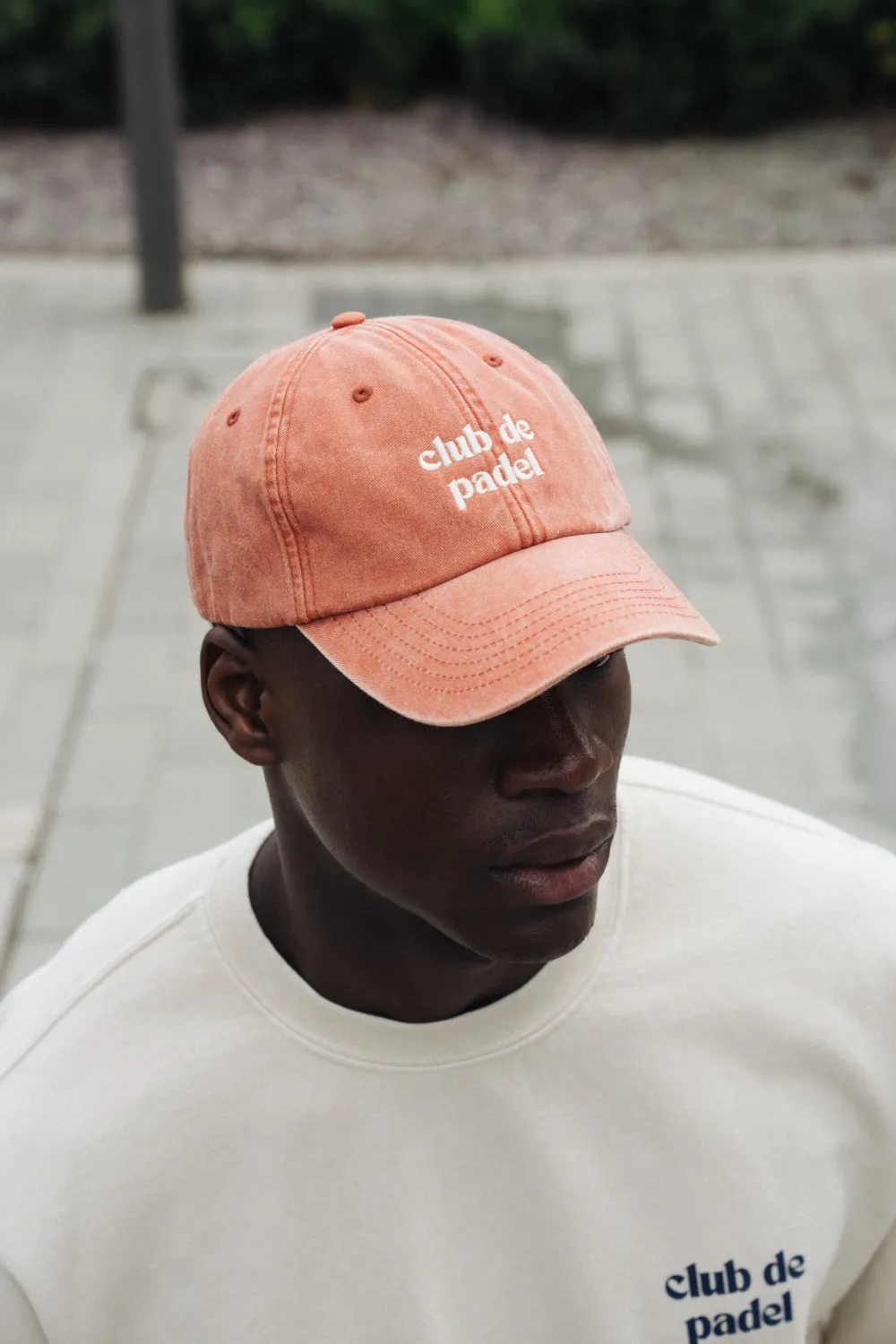 Club De Padel Vintage Washed Cap - Burnt Orange