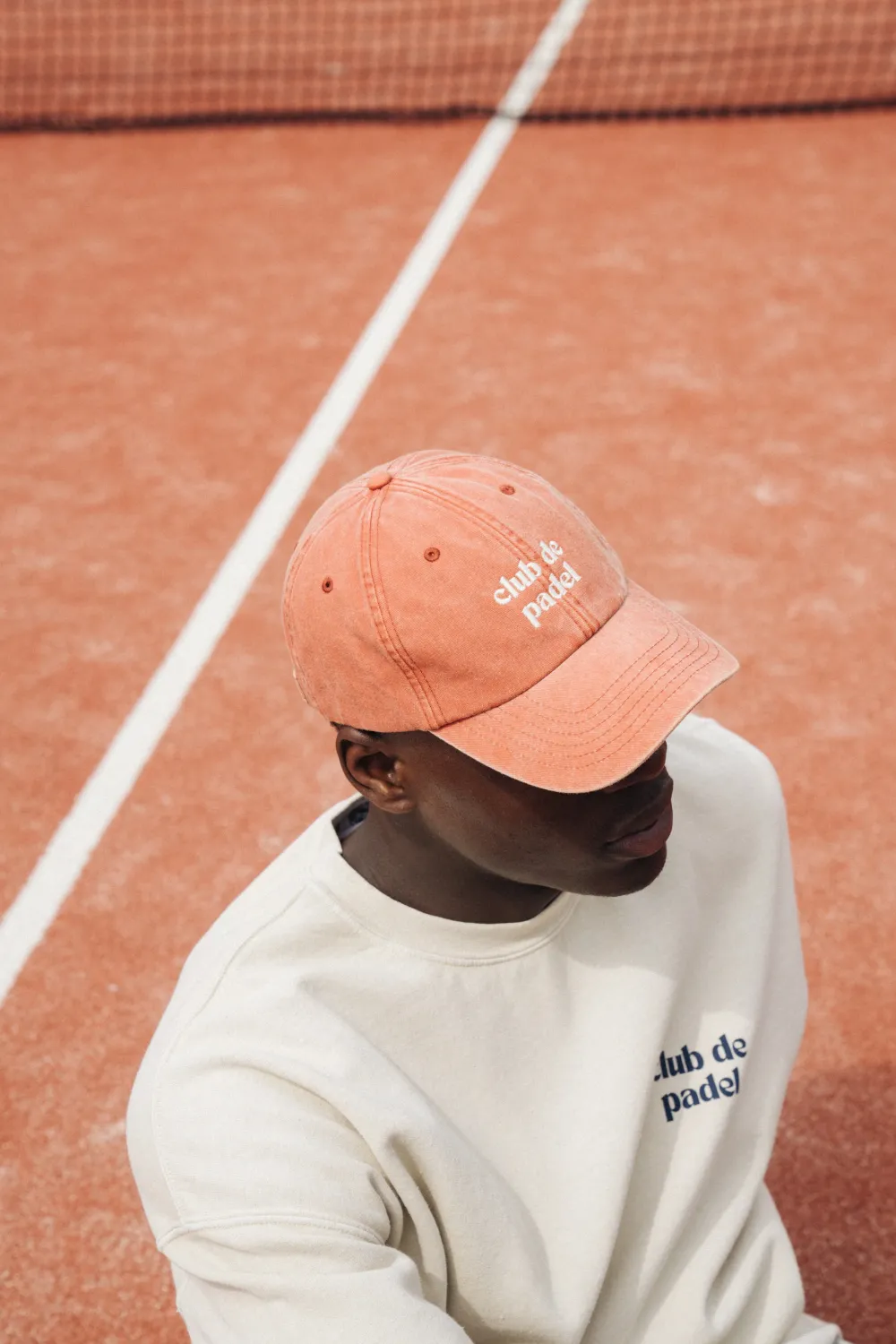 Club De Padel Vintage Washed Cap - Burnt Orange