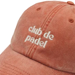 Club De Padel Vintage Washed Cap - Burnt Orange