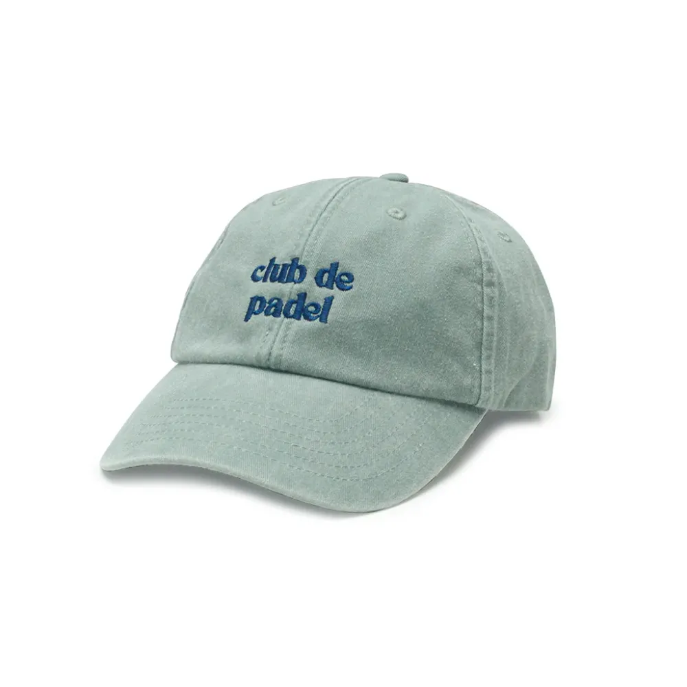 Club De Padel Vintage Washed Cap - Sage