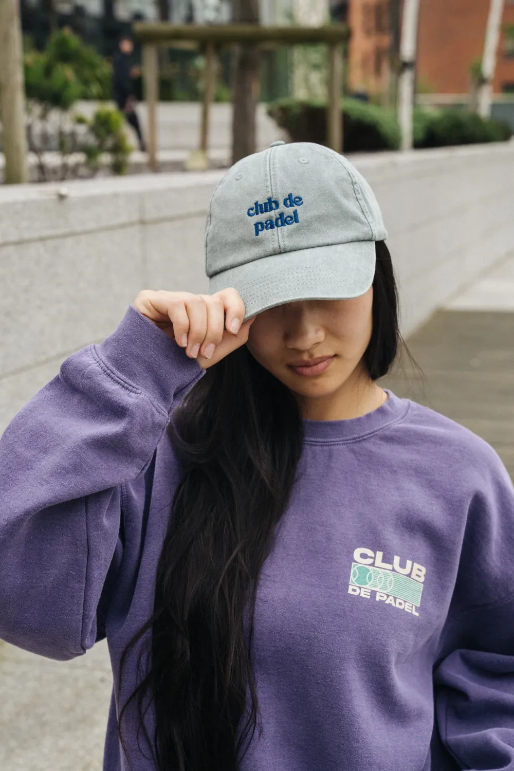 Club De Padel Vintage Washed Cap - Sage
