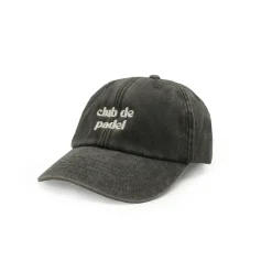 Club De Padel Washed Cap - Washed Black