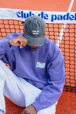 Club De Padel Washed Cap - Washed Black