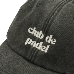 Club De Padel Washed Cap - Washed Black