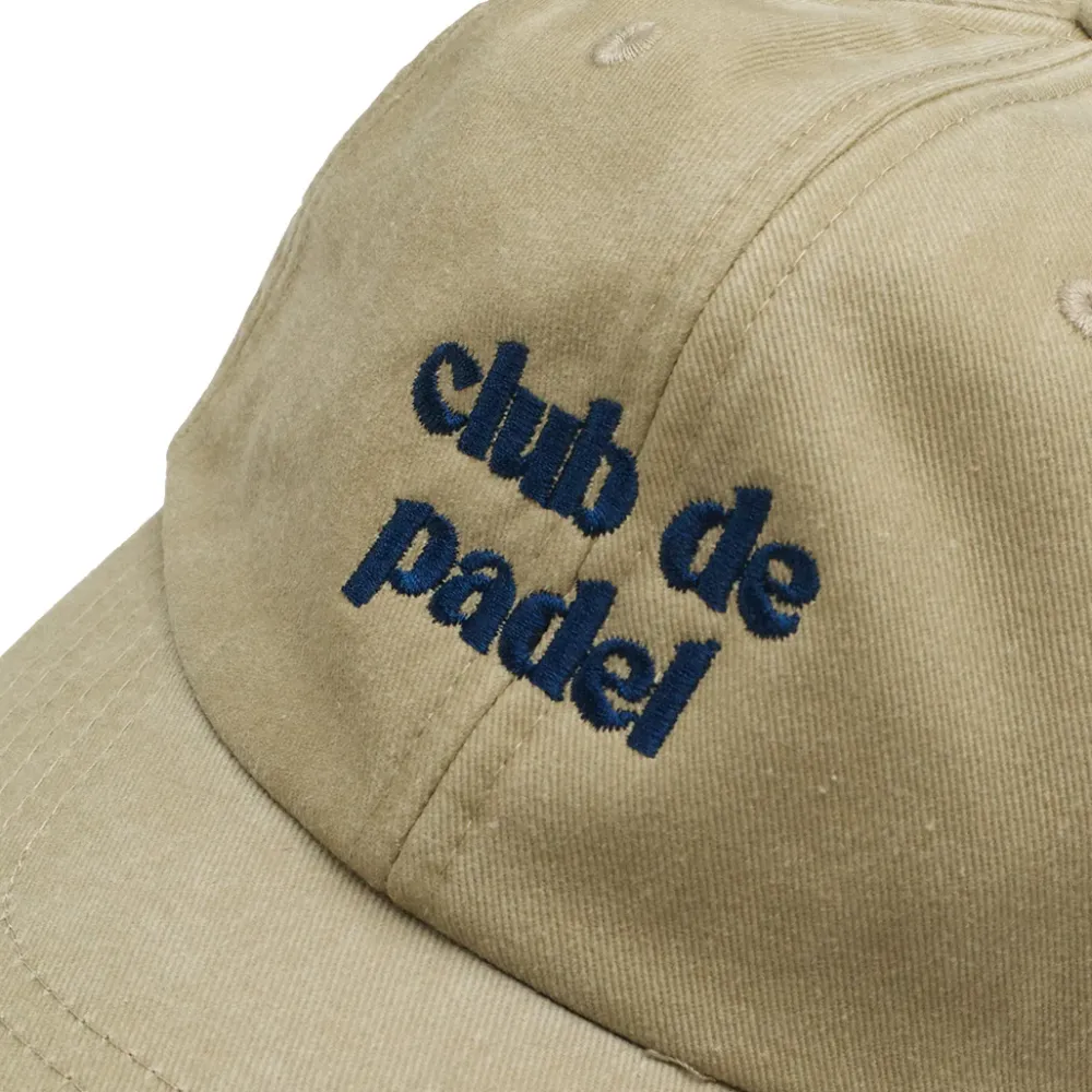 Club De Padel Washed Cap - Washed Black