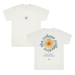 The Colour Collective Colour Collective 'Classic Wallflower' Tee - Natural