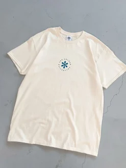 The Colour Collective Colour Collective 'Classic Wallflower' Tee - Natural