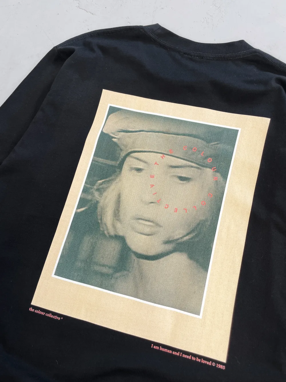 The Colour Collective Colour Collective 'How Soon?' Longsleeve Tee - Black