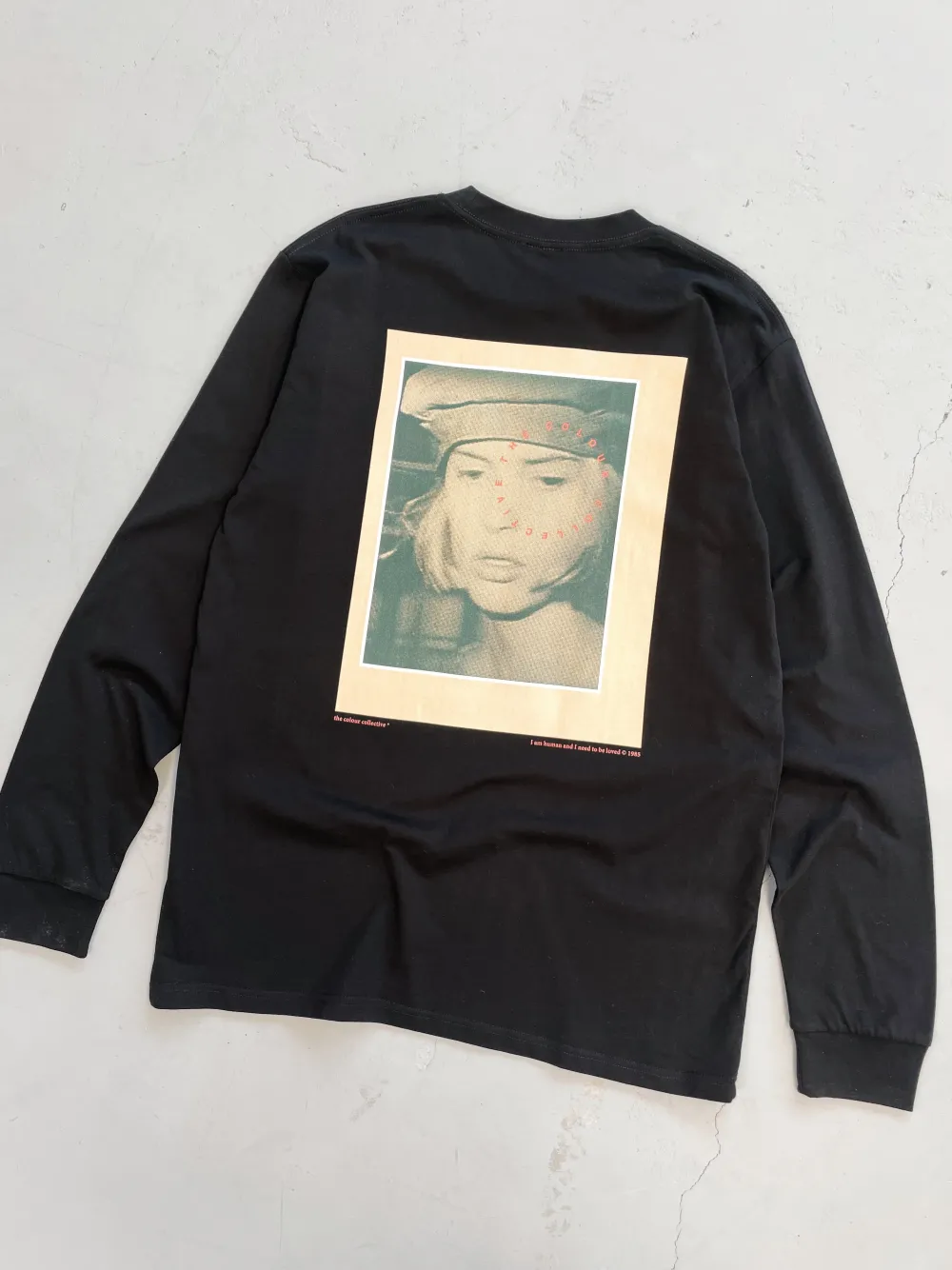 The Colour Collective Colour Collective 'How Soon?' Longsleeve Tee - Black