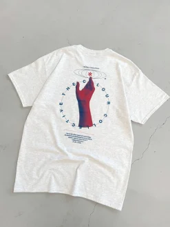The Colour Collective Colour Collective 'Reach' Tee - Ash