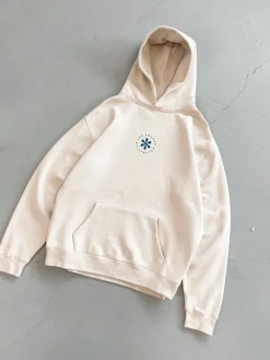 The Colour Collective Colour Collective 'Wallflower' Hoodie - Bone