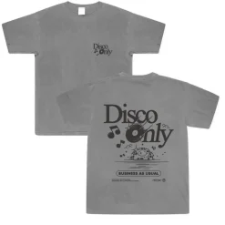 DISCO ONLY 'Business As Usual' Vintage Washed Tee - Black