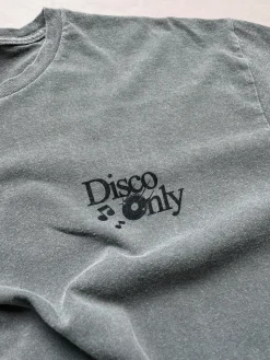 DISCO ONLY 'Business As Usual' Vintage Washed Tee - Black