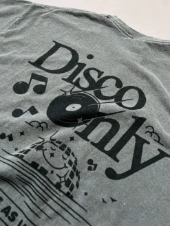 DISCO ONLY 'Business As Usual' Vintage Washed Tee - Black