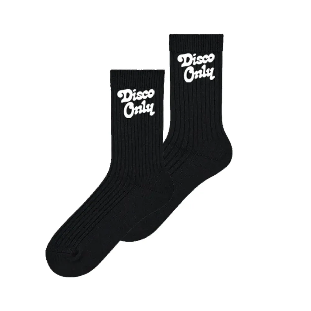 DISCO ONLY 'Dancers' Socks - Black