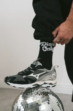 DISCO ONLY 'Dancers' Socks - Black