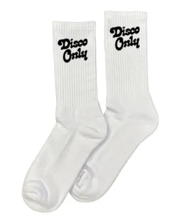 DISCO ONLY 'Dancers' Socks - White