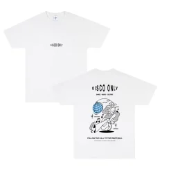 DISCO ONLY 'Disco Ball' Tee - Black / White