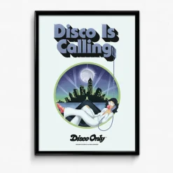 DISCO ONLY 'Disco is Calling' Print