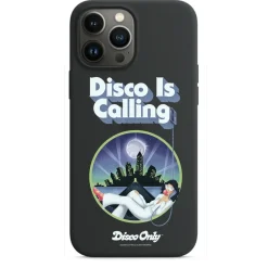 DISCO ONLY 'Disco Is Calling' Phone Case - Black