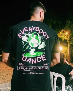 DISCO ONLY 'Everybody Dance' Tee