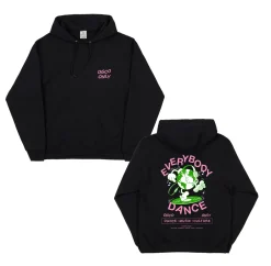 DISCO ONLY 'Everybody Dance' Hoodie - Black