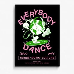 DISCO ONLY 'Everybody Dance' Print