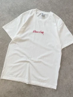 DISCO ONLY 'Italo Disco' Tee - White