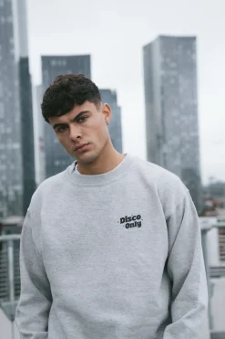 DISCO ONLY 'NYC Disco' Sweater - Grey