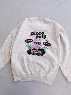 DISCO ONLY 'NYC Disco' Sweater - Grey