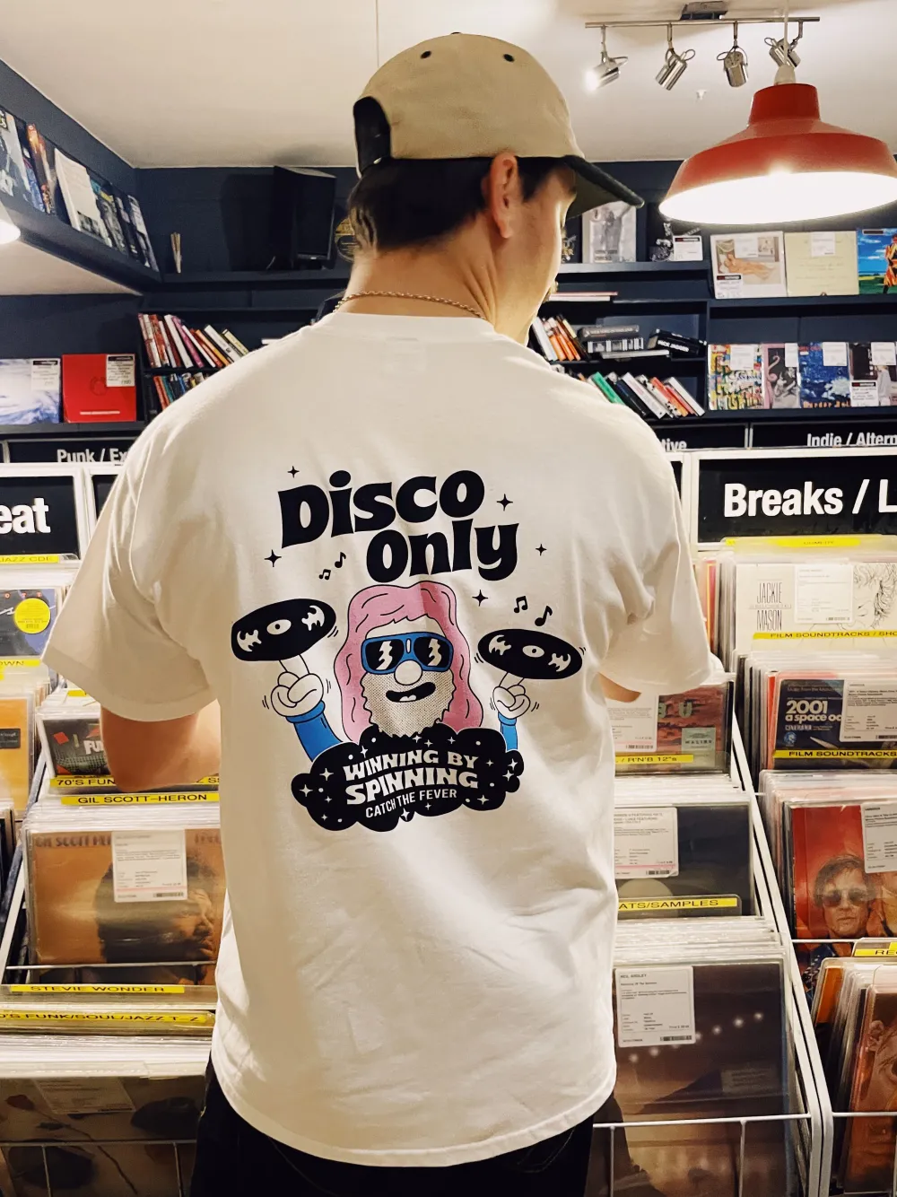 DISCO ONLY 'NYC Disco' Tee - White