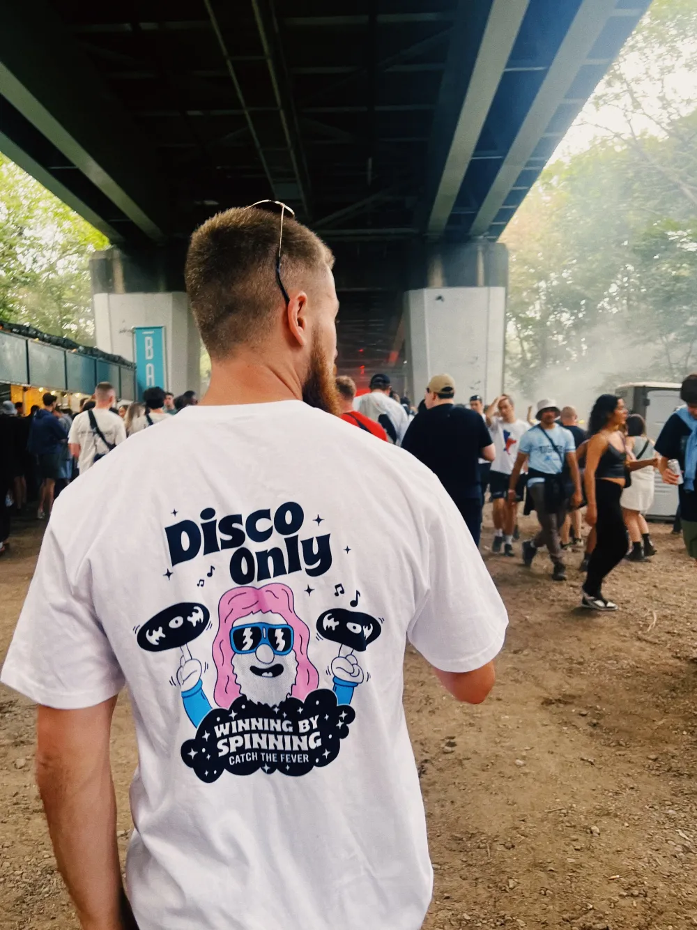 DISCO ONLY 'NYC Disco' Tee - White