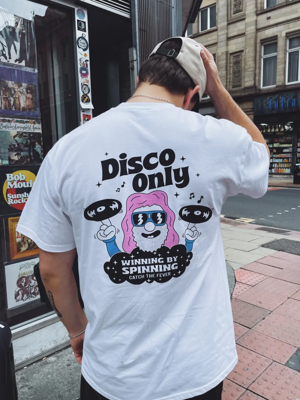 DISCO ONLY 'NYC Disco' Tee - White