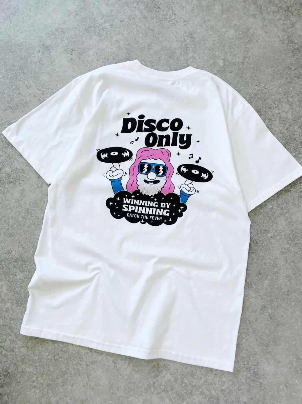 DISCO ONLY 'NYC Disco' Tee - White