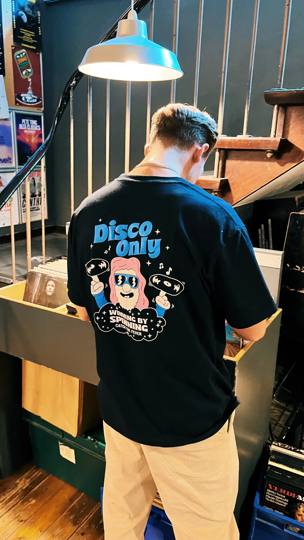 DISCO ONLY 'NYC Disco' Tee - Black