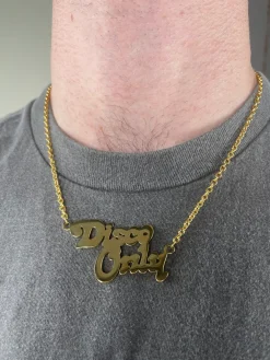 DISCO ONLY Pendant Necklace - Gold / Silver