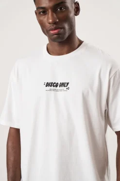 DISCO ONLY 'Play It Twice V5' Tee - White