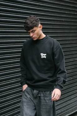 DISCO ONLY 'Play It Twice V2' Sweater - Black