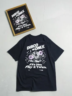 Discounted Bundles DISCO ONLY 'Play It Twice V4' Tee & Print Bundle - Black