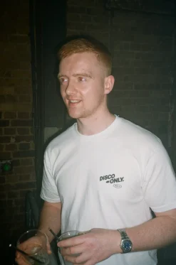 DISCO ONLY 'Play It Twice V4' Tee - White