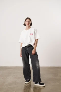 DISCO ONLY 'Retro Dancing' Tee - White