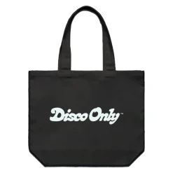 Women DISCO ONLY 'Script' Tote Bag - Black