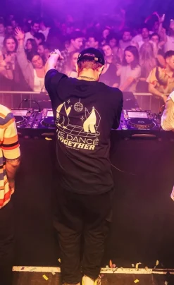 DISCO ONLY 'We Dance Together' Tee - Navy