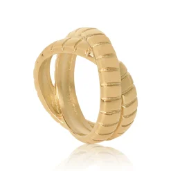 UN:IK Essentials Dual Infinite Ring - Gold