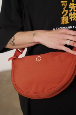 UN:IK Essentials Essentials Oxford Nylon Cross Body Bag - Orange