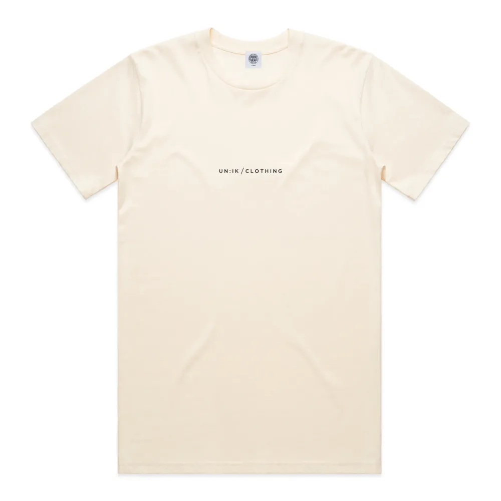 UN:IK Essentials Essentials 'Premium Basics' Tee - Ecru