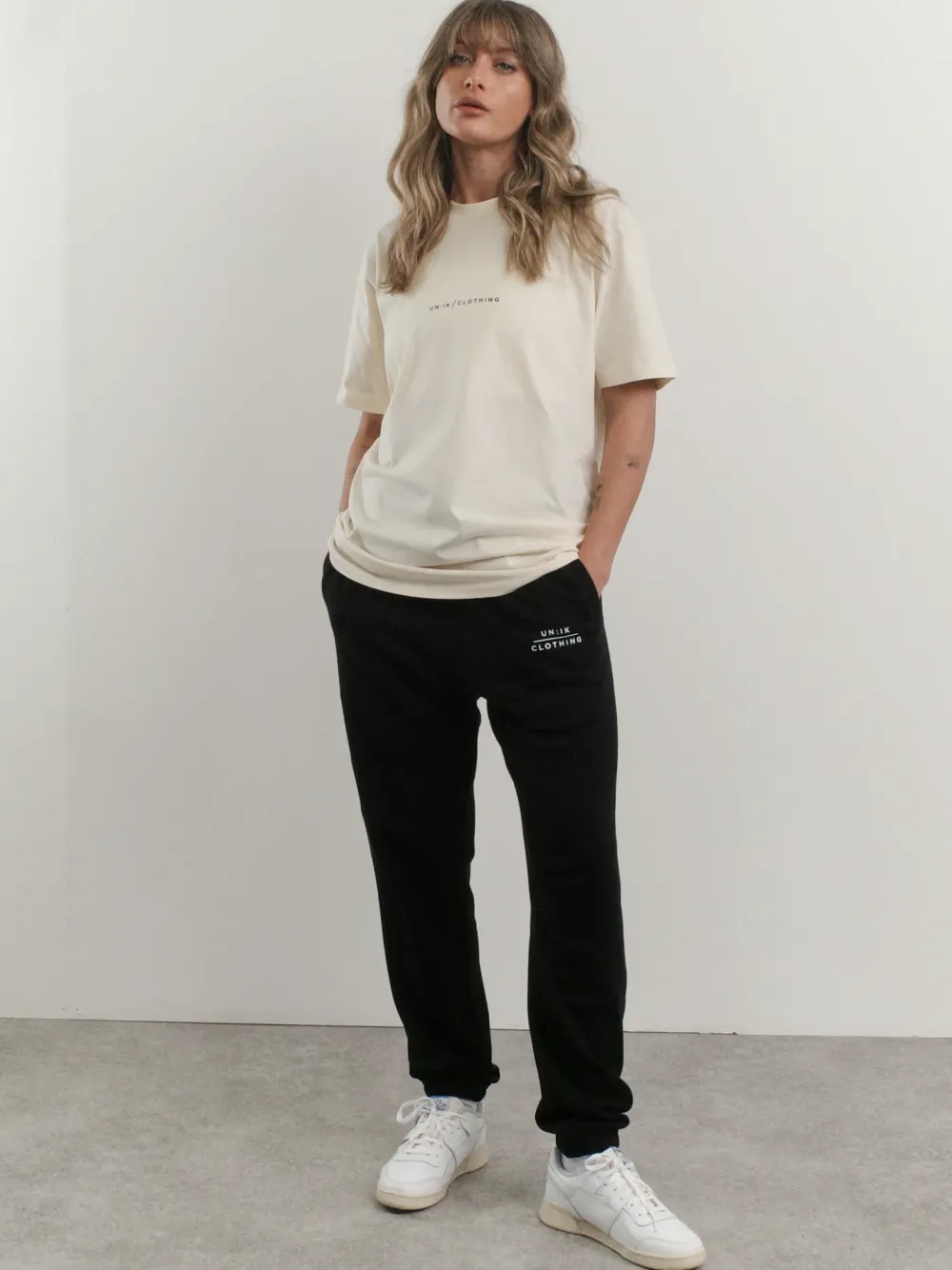 UN:IK Essentials Essentials 'Premium Basics' Tee - Ecru