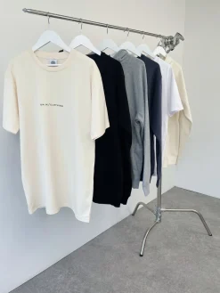 UN:IK Essentials Essentials 'Premium Basics' Tee - Ecru