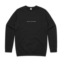 UN:IK Essentials Essentials 'Premium Basics' Sweater - Black