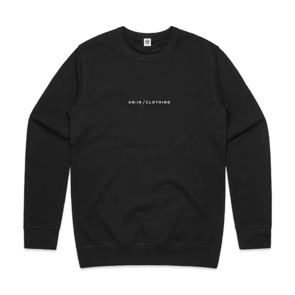 UN:IK Essentials Essentials 'Premium Basics' Sweater - Black